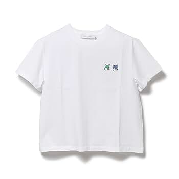 【メゾンキツネ】レディース半袖TシャツXXS MAISON KITSUNE メゾンキツネ Tシャツ レディース 半袖 ワン